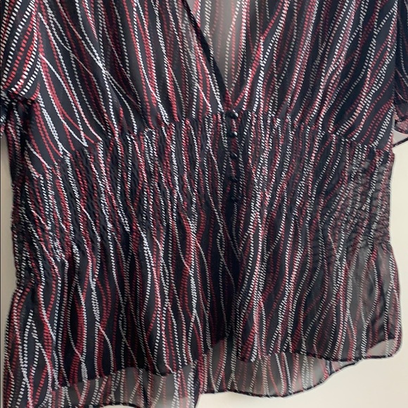 Sheer Printed Shirt - Picture 4 of 5